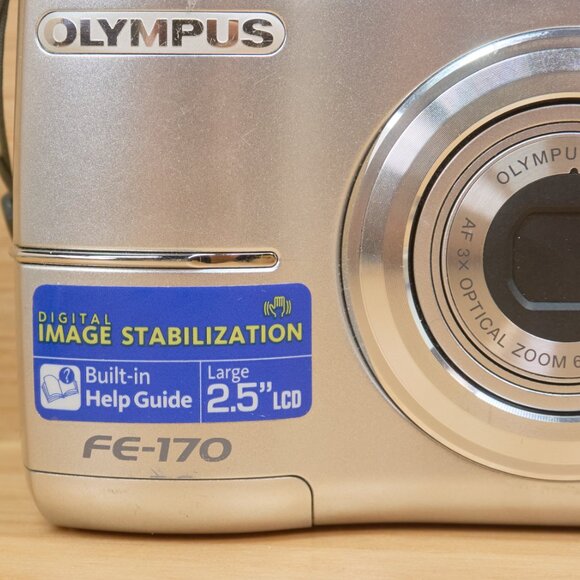 Olympus FE-170 6MP Digital Camera, with 3X Optical Zoom - Picture 3 of 10